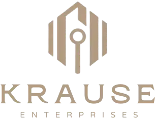 Geometric Logo Emblem for Krause Enterprises