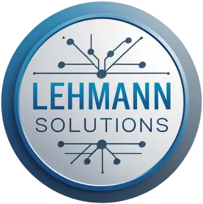 Minimalist Logo for Lehmann Solutions